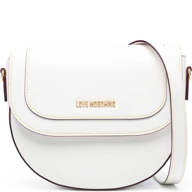 Rankinė per petį moterims, Balta, Crossbody