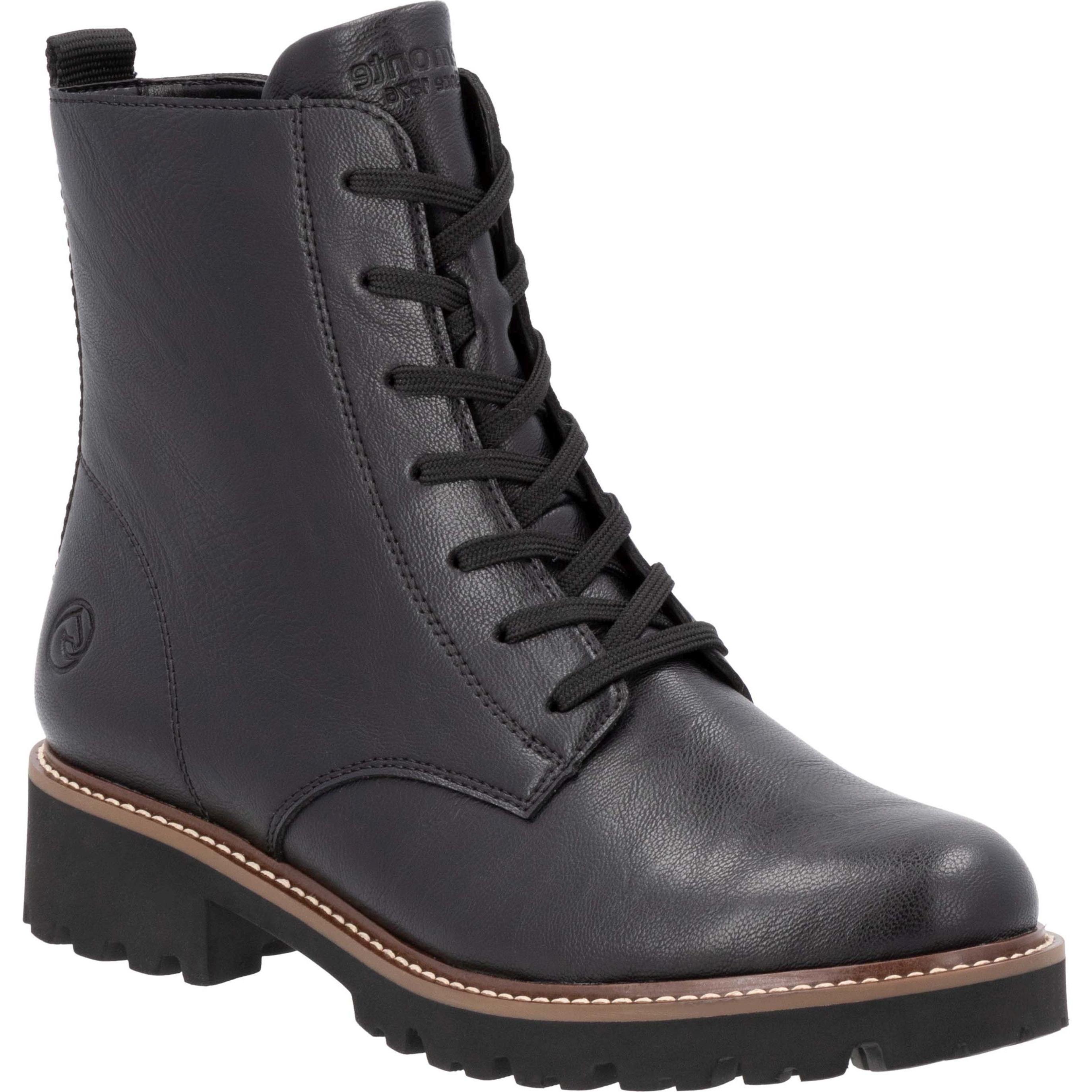 Aulinukai moterims, Juoda, Ladies mid height boots Pop