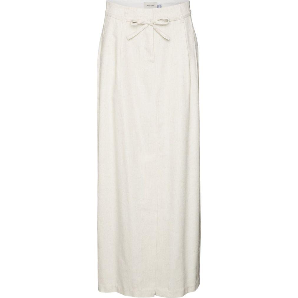Maxi sijonas moterims, Smėlio, Vmflorence maxi skirt