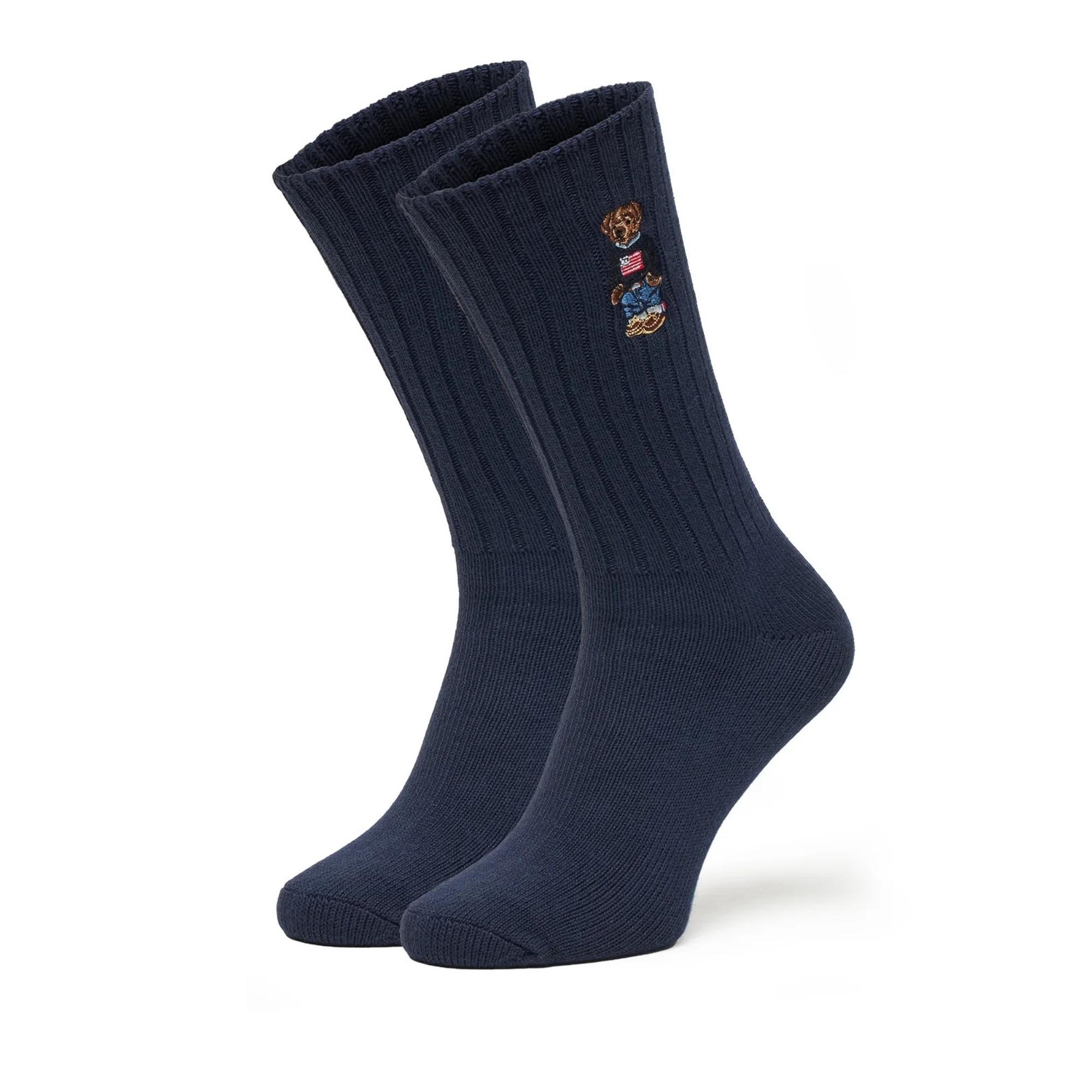 Kojinės vyrams, Mėlyna, Embrdrd br c crew sock single