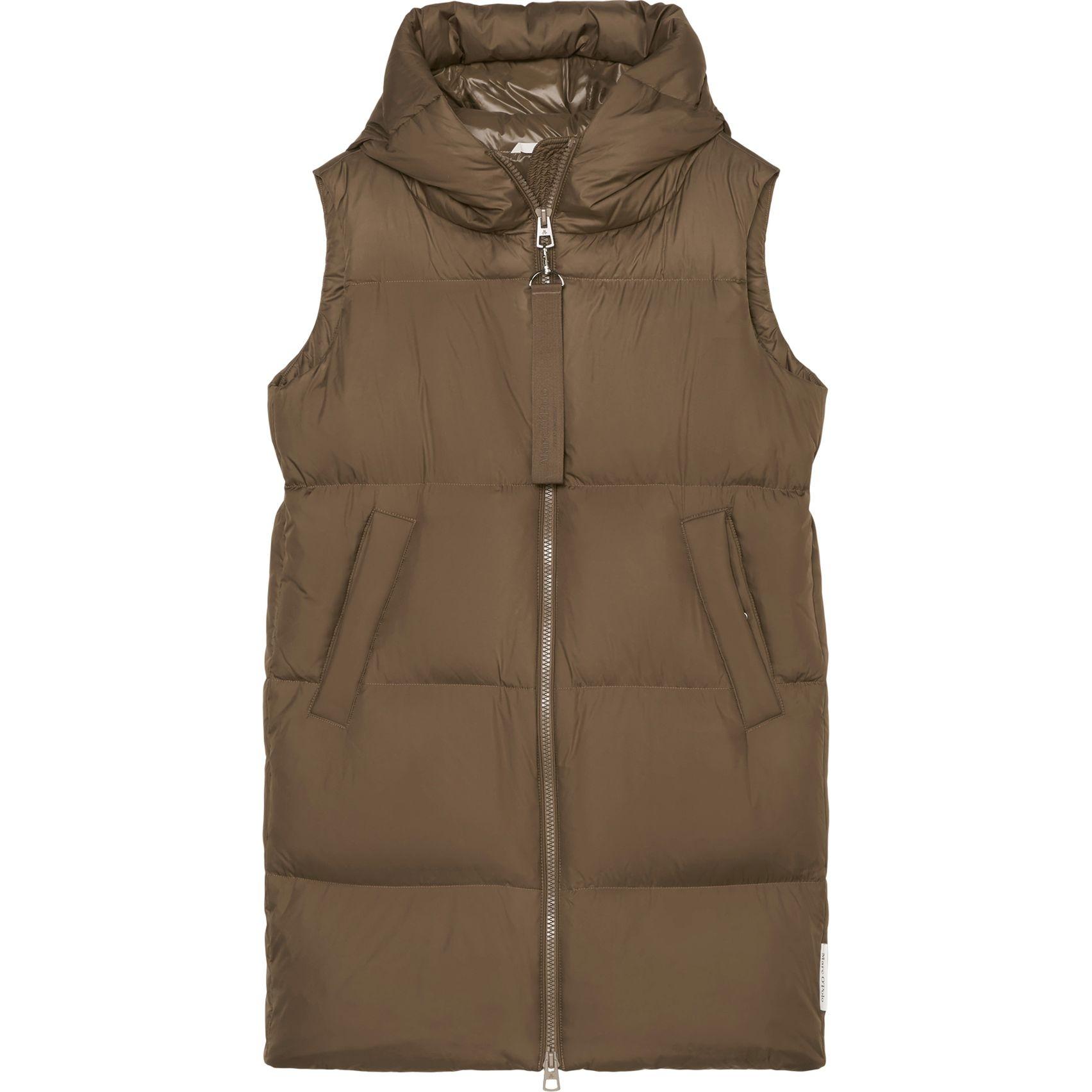 Vest moterims, dark walnut