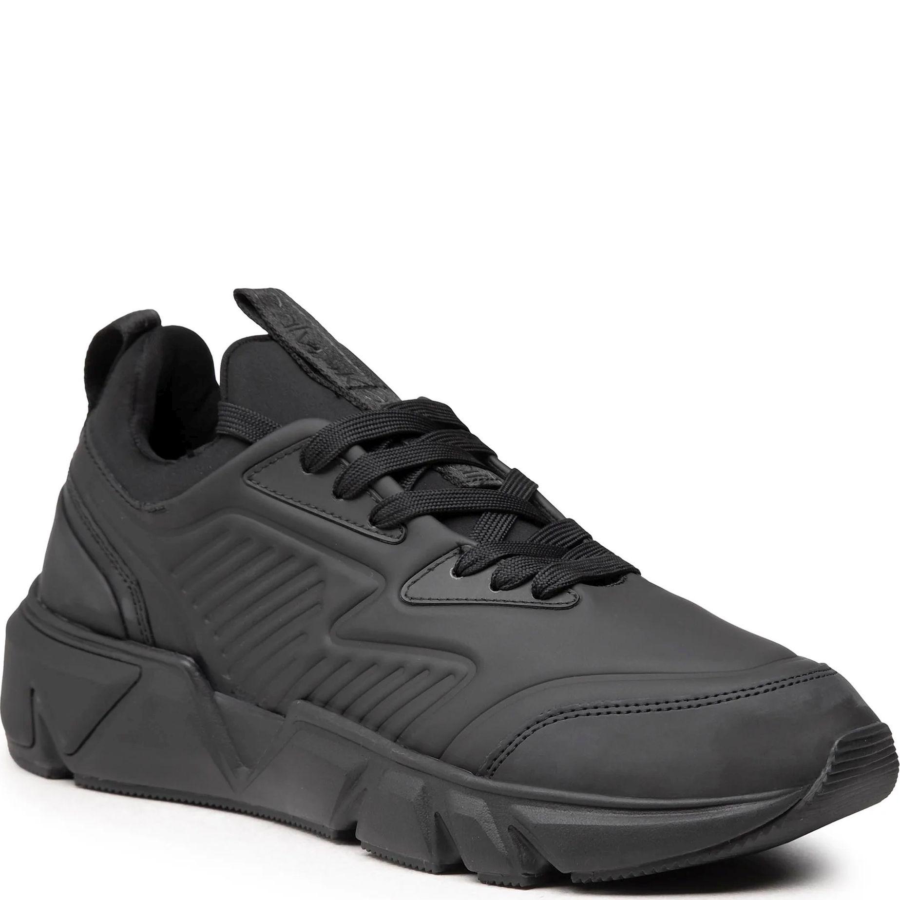 Laisvalaikio bateliai vyrams, Juoda, Low top lace up leisure