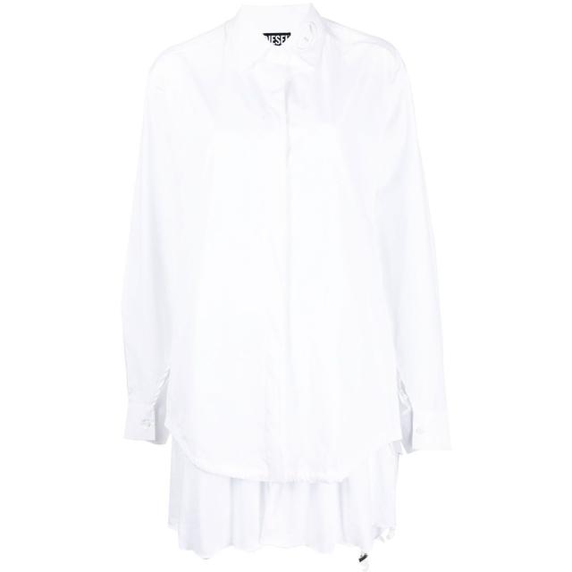 Marškiniai ilgomis rankovėmis moterims, Balta, C-entela shirt