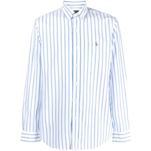 Marškiniai ilgomis rankovėmis vyrams, Mėlyna, Long sleeve-sport shirt