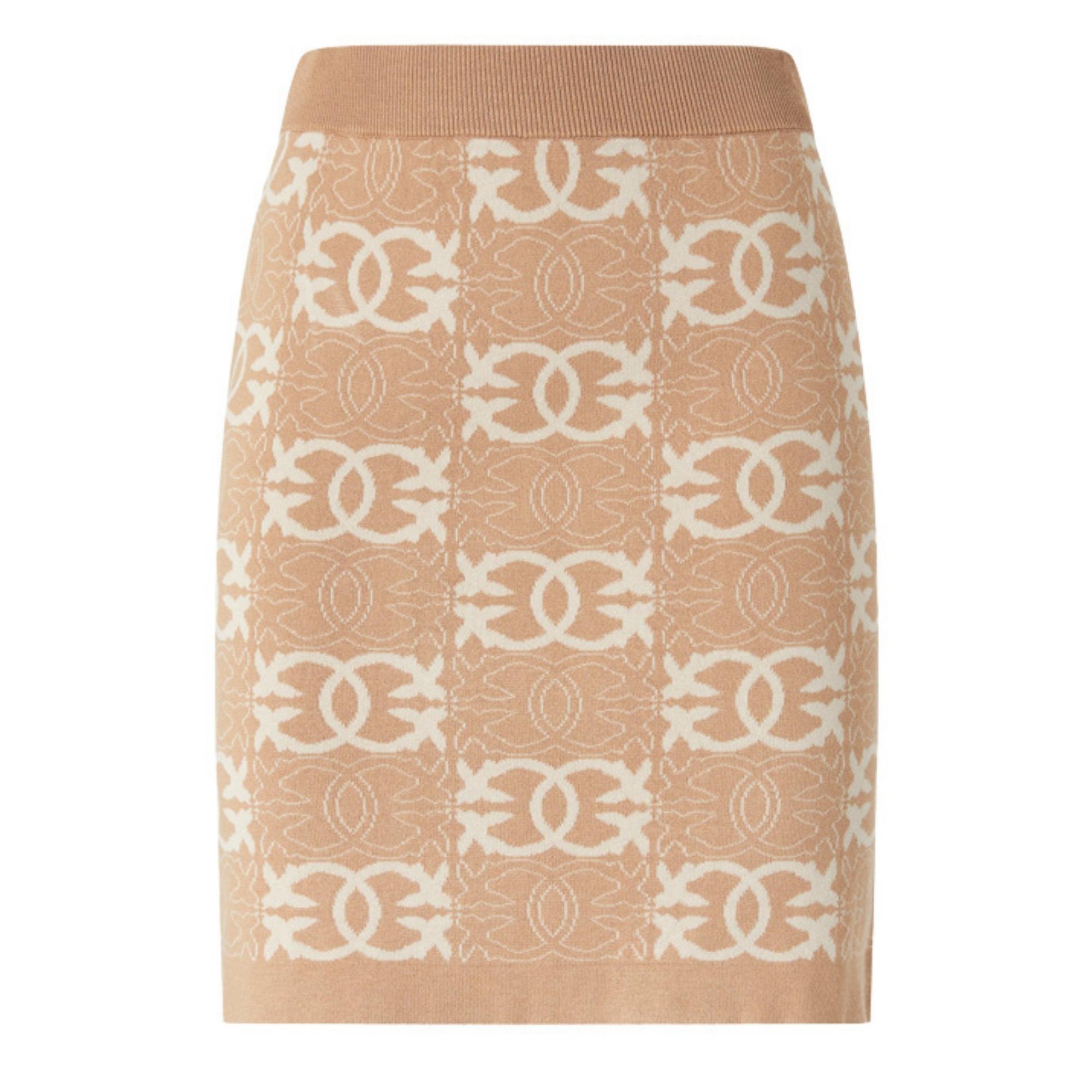 Midi sijonas moterims, Smėlio, Bang bang skirt