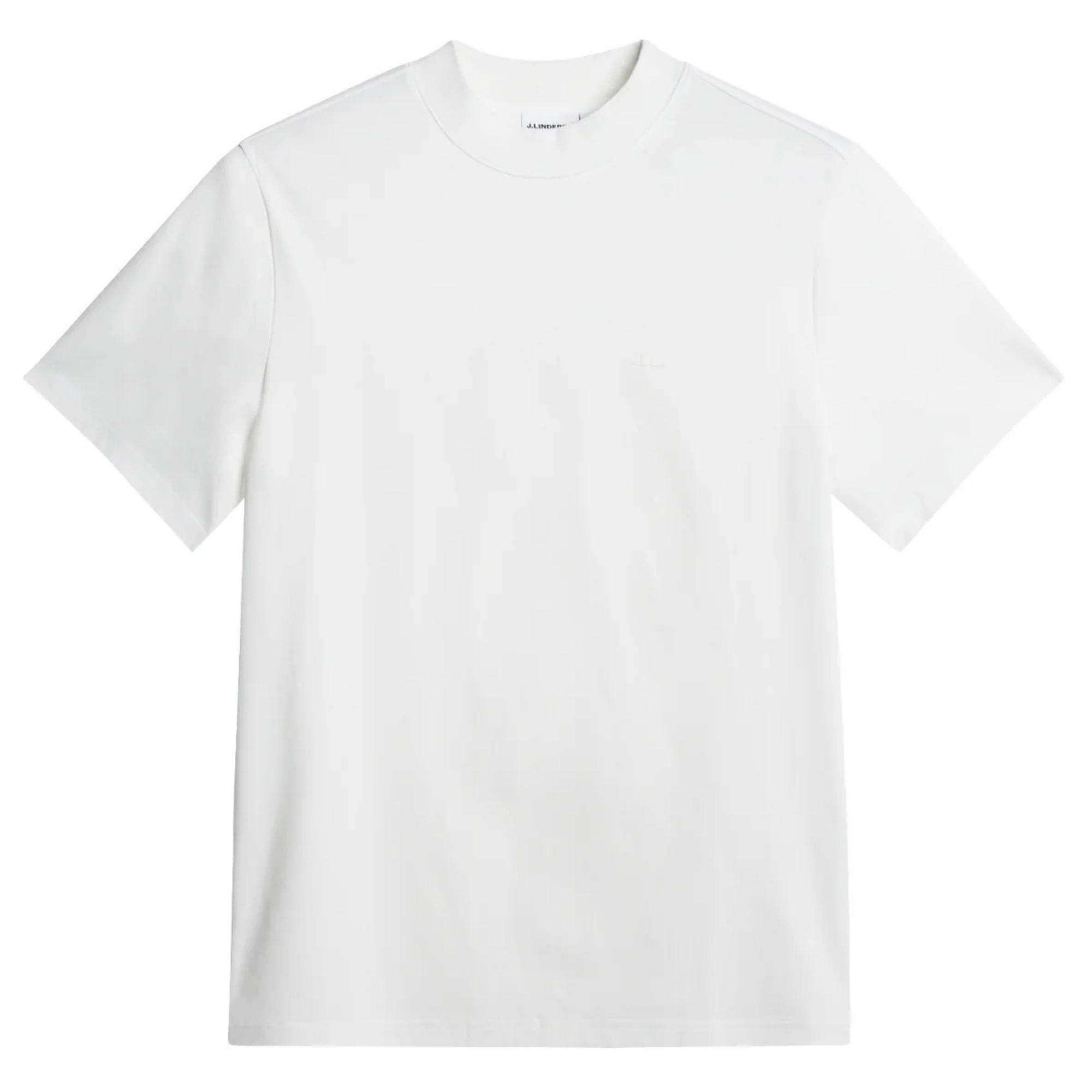 Marškinėliai trump. rankovėmis vyrams, Balta, Ace mock neck t-shirt