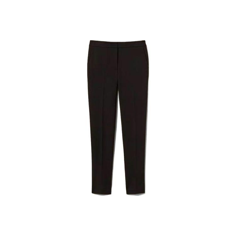 Kelnės moterims, Juoda, Knitted trousers