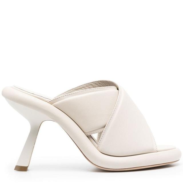 Aukštakulniai moterims, Balta, Bonbon sandals