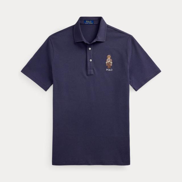 Polo marškiniai trumpos rank. vyrams, Mėlyna, Short sleeve polo shirt