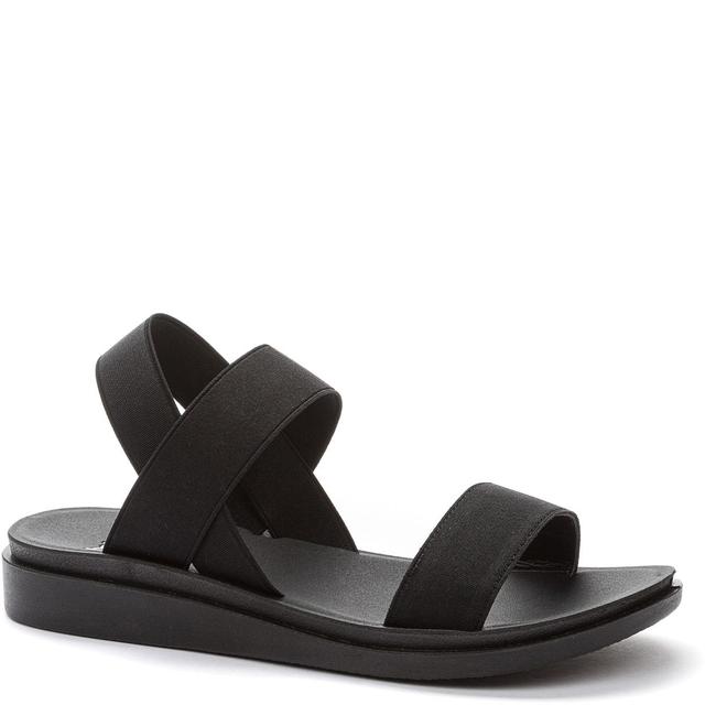 Basutės moterims, Juoda, Sandals