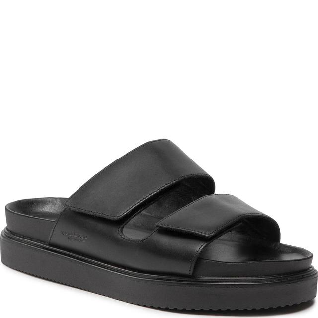 Šlepetės vyrams, Juoda, SETH SLIPPERS