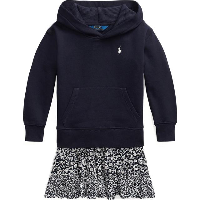 Midi suknelė mergaitėms, Mėlyna, Long sleeve day dress (2-6x)