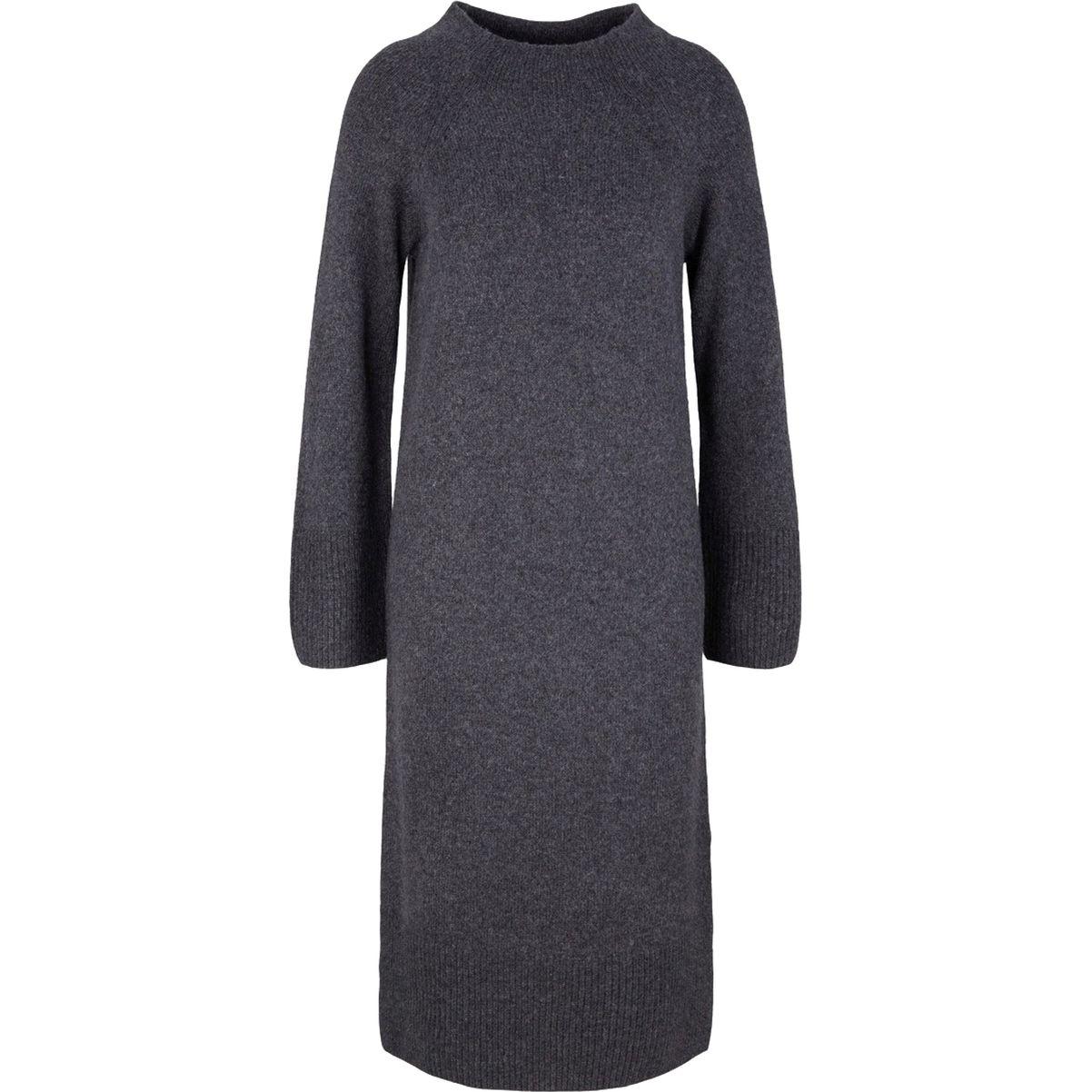 Midi suknelė moterims, Pilka, Suknelė