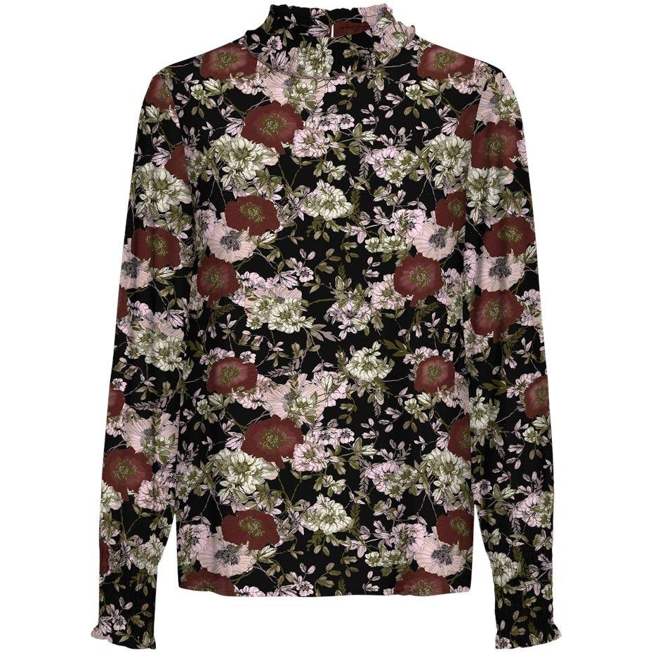 Palaidinės moterims, Juoda, VMMACY LS SMOCK TOP