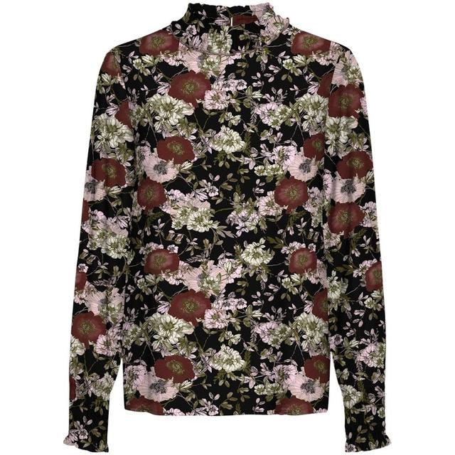 Palaidinės moterims, Juoda, VMMACY LS SMOCK TOP