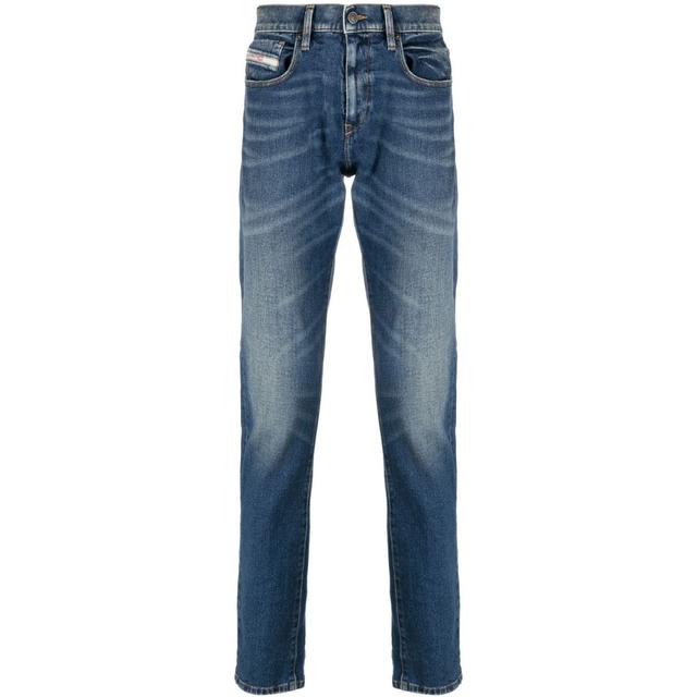 Tiesūs džinsai -vyrams, Mėlyna, 2019 d-strukt l.34 trousers