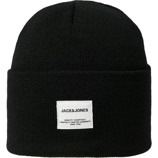 Skrybėlė vyrams, Juoda, JACLONG KNIT BEANIE