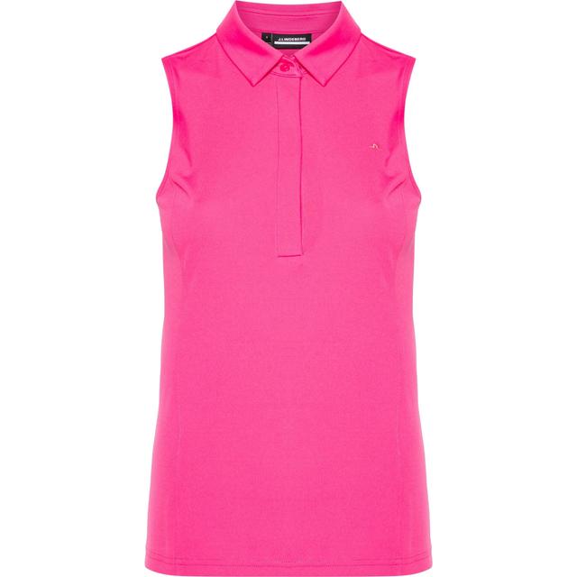 Polo marškiniai trumpos rank. moterims, Rožinė, Dena sleeveless top