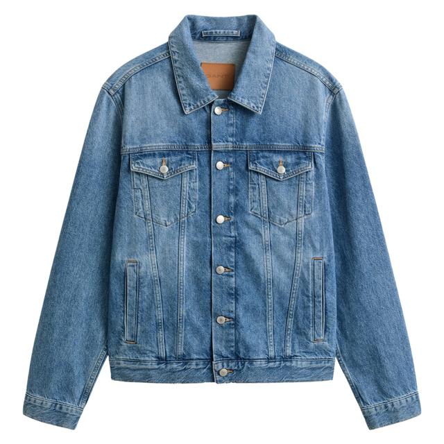 Džinsinis švarkas vyrams, Mėlyna, 7006608-970 Denim jct