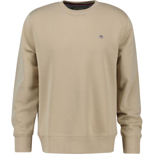 Sportinis nertinis vyrams, Smėlio, Reg shield c-neck sweat