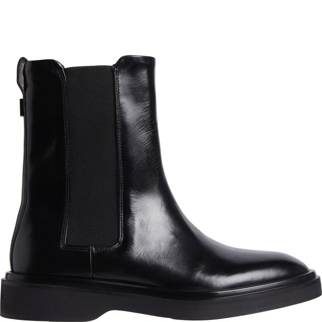 Aulinukai moterims, Juoda, Flat chelsea boot