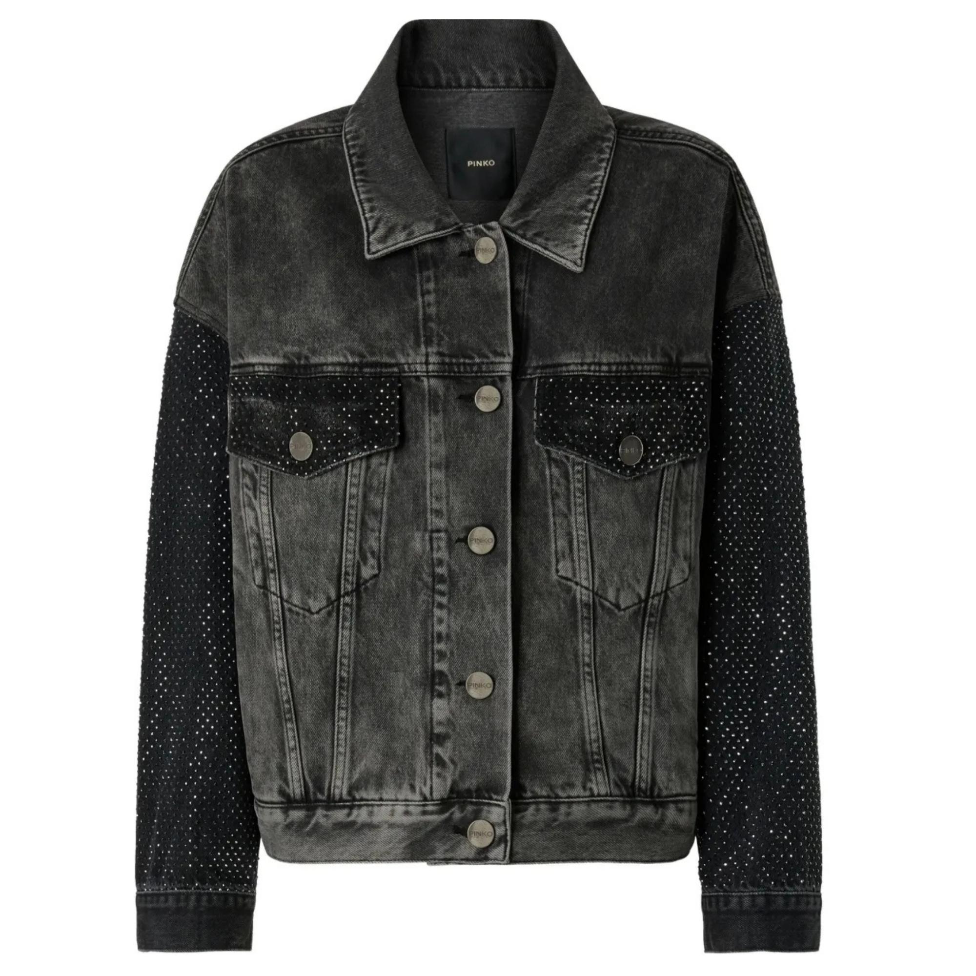 Džinsinis švarkas moterims, Pilka, Gaborone jacket