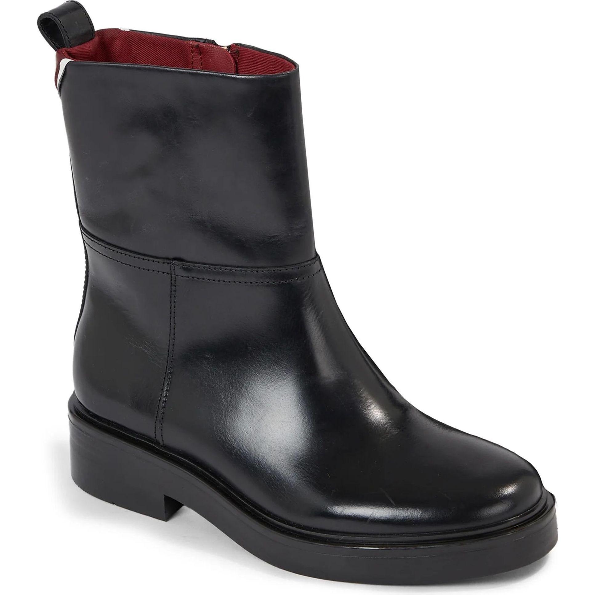 Aulinukai moterims, Juoda, Cool elevated ankle bootie