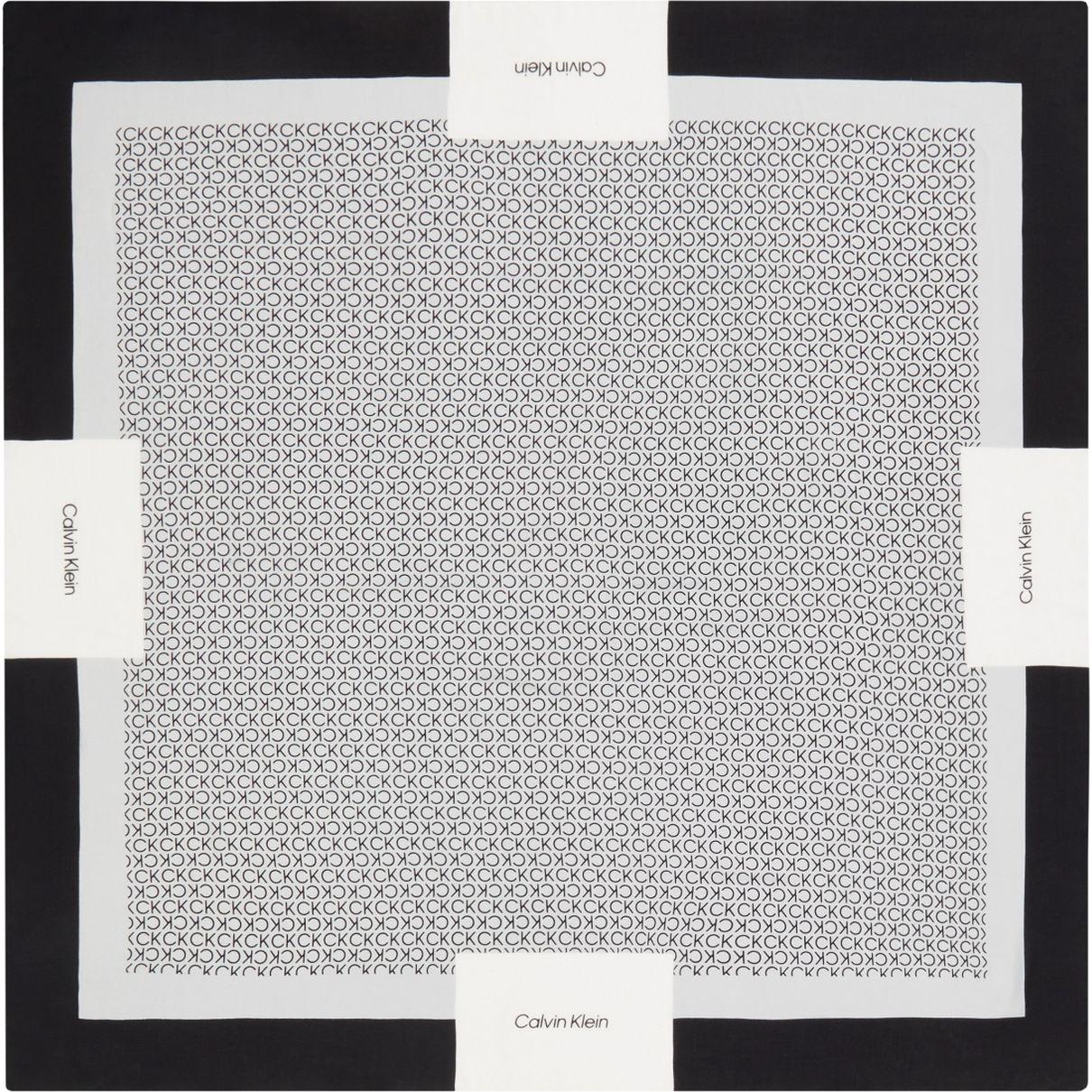 Skara moterims, Juoda, Geo minimal scarf 130x130