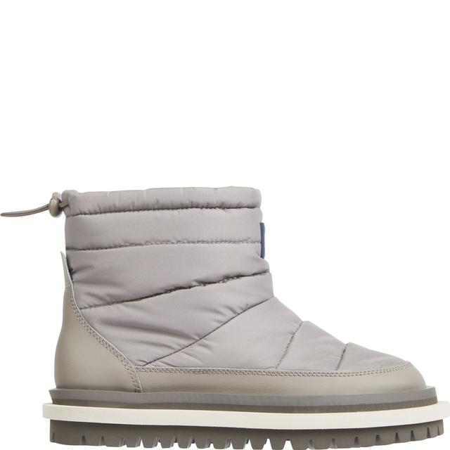 Pašiltinti aulinukai moterims, Smėlio, Padded flat boot