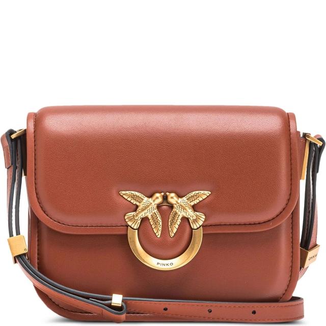 Rankinė per petį moterims, Ruda, Love should bag