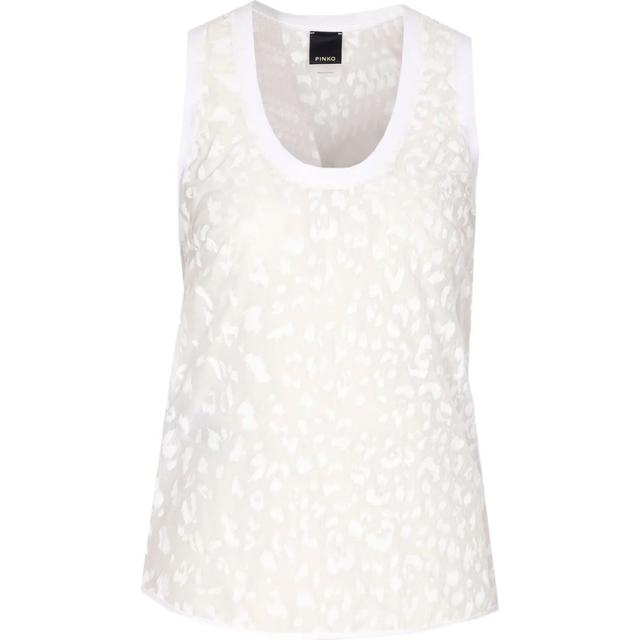 Marškiniai be rankovių moterims, Balta, Dave tank top