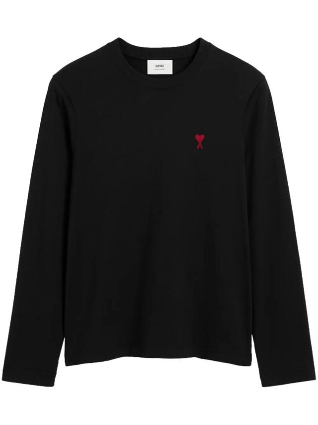 Marškinėliai ilgom. rankovėmis vyrams, Juoda, Long sleeves t-shirt