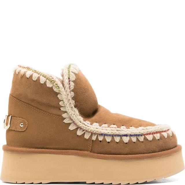 Aulinukai moterims, Ruda, Eskimo 18 platform rhinestones