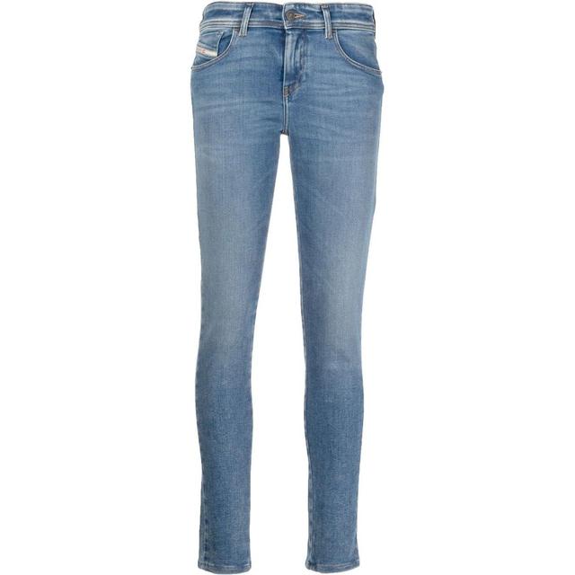 Aptempti džinsai moterims, Mėlyna, 2017 slandy l.32 trousers