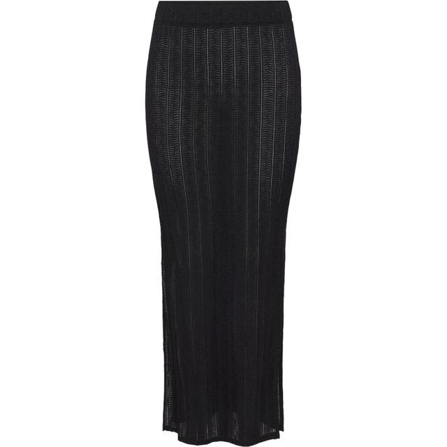 Midi sijonas moterims, Juoda, Pcafie midi skirt