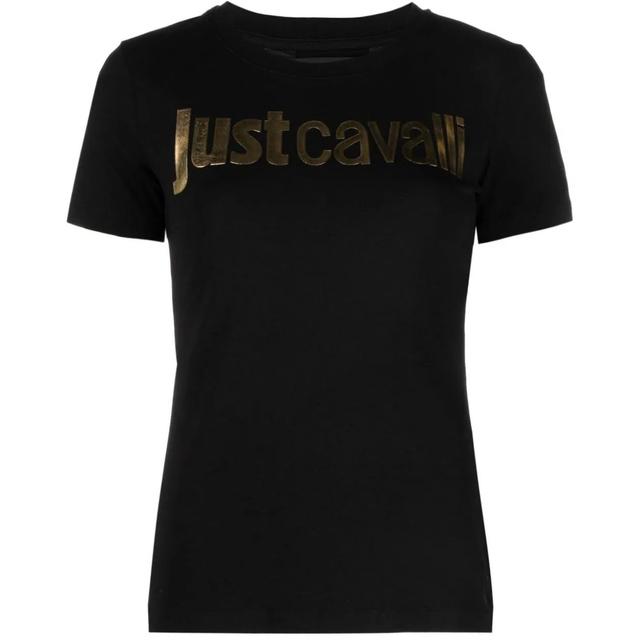 Marškinėliai trump. rankovėmis moterims, Juoda, Logo t-shirt