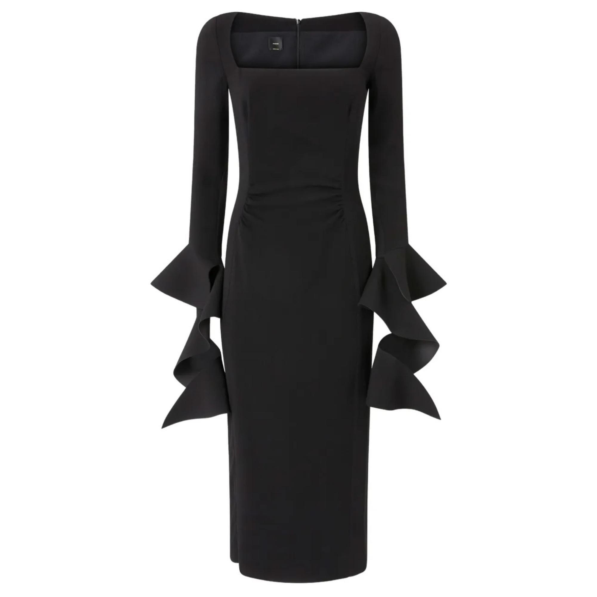 Maxi suknelė moterims, Juoda, Formina dress