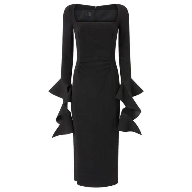 Maxi suknelė moterims, Juoda, Formina dress