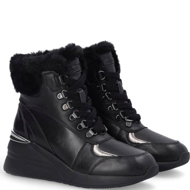 Aulinukai moterims, Juoda, ALYSSA 05 - MID SNEAKER