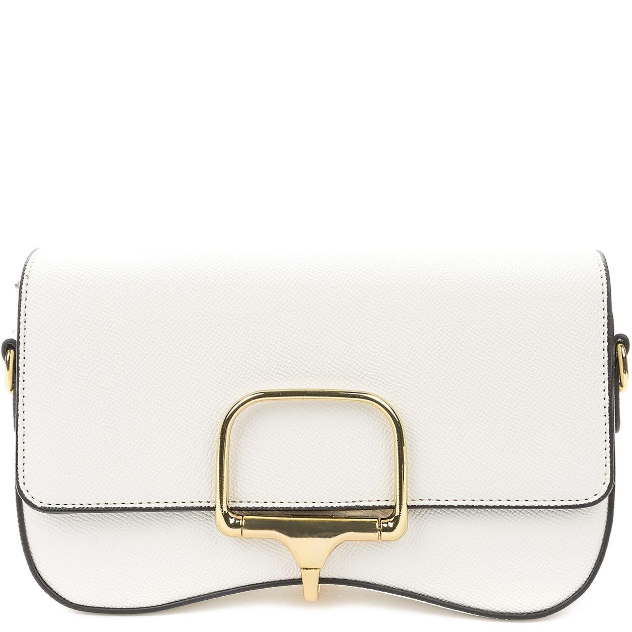 Rankinė per petį moterims, Balta, Shoulder bag