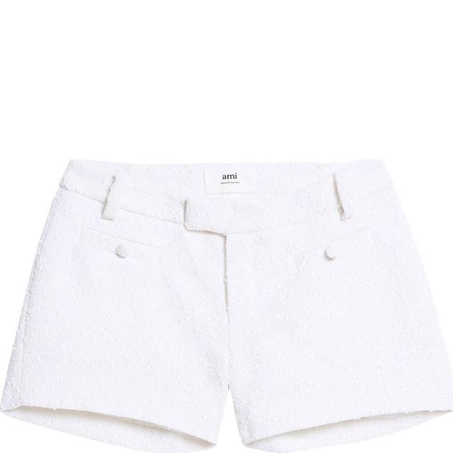 Šortai moterims, Balta, Mini shorts