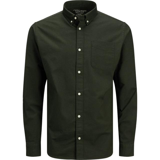 Marškiniai ilgomis rankovėmis vyrams, Žalia, Marškiniai