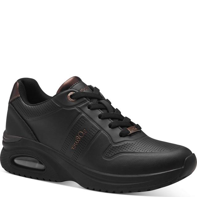 Laisvalaikio bateliai moterims, Juoda, Leisure