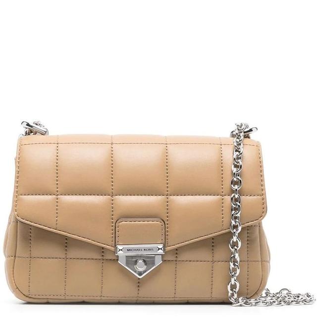 Rankinė per petį moterims, Ruda, SM chain shoulder bag