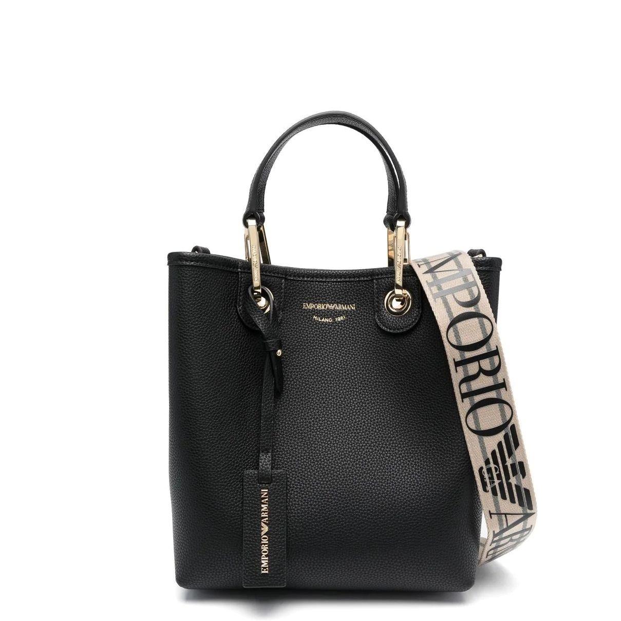 Pirkinių krepšys moterims, Juoda, Shopping bag