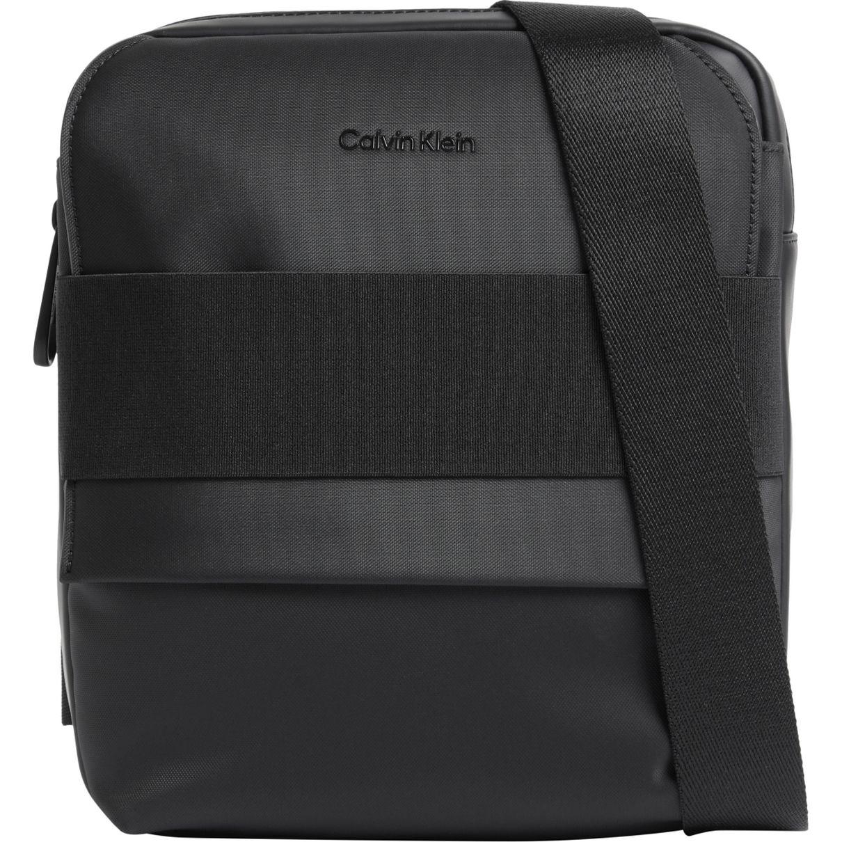 Rankinė per petį vyrams, Juoda, Tech conv reporter