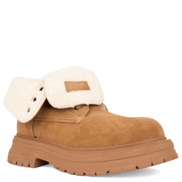 Pašiltinti aulinukai moterims, Smėlio, Wm booties, ldb6044-252052-fubei