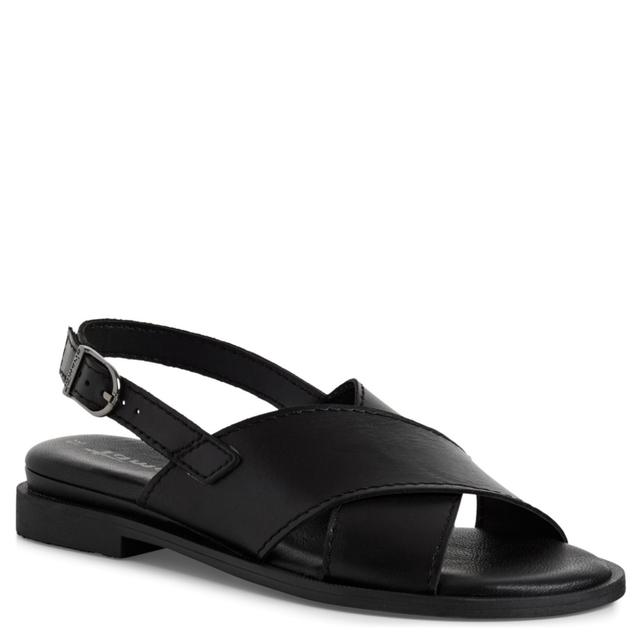 Basutės moterims, Juoda, Sandals