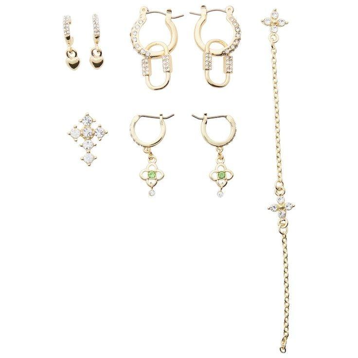 Auskarai moterims, Auksinė, PCJUSTA O EARRING PA