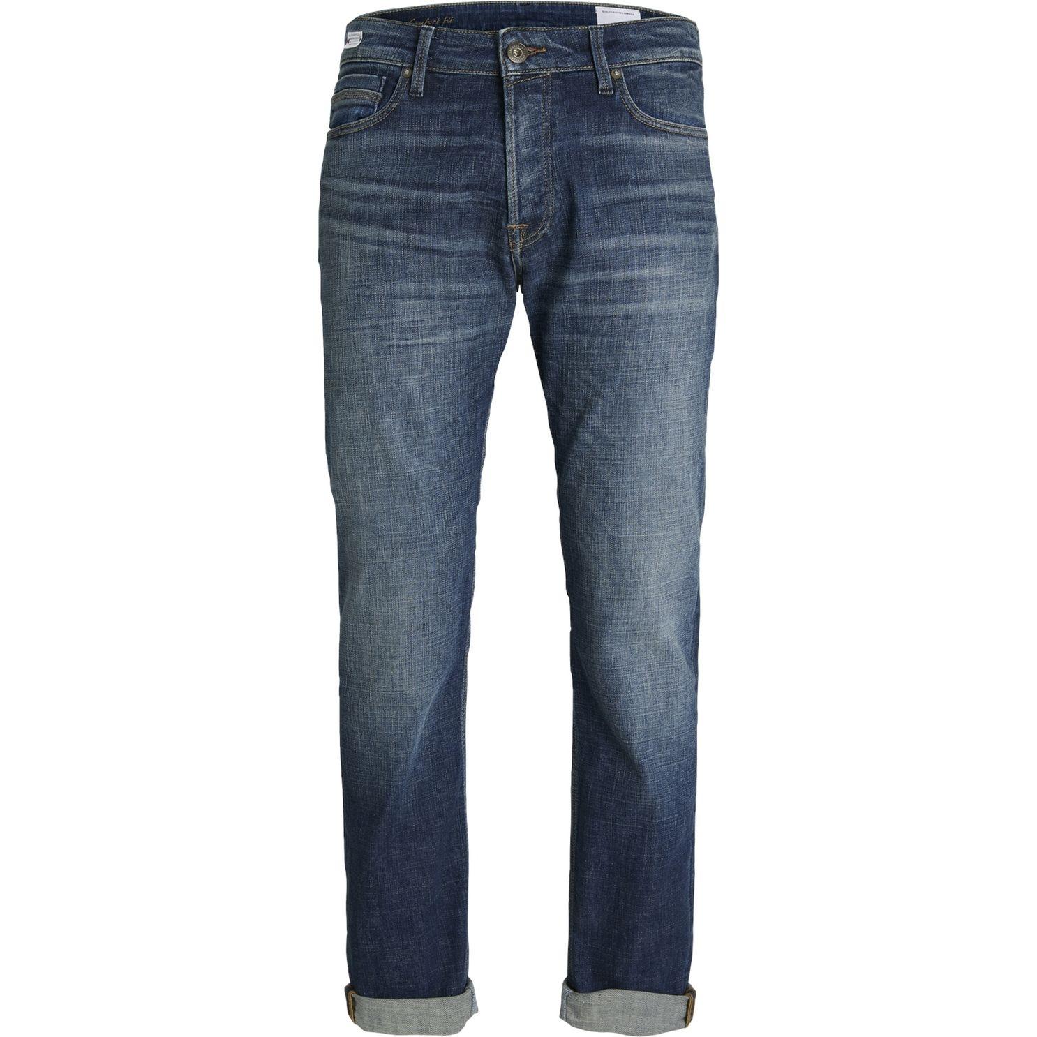 Tiesūs džinsai vyrams, Mėlyna, džinsai